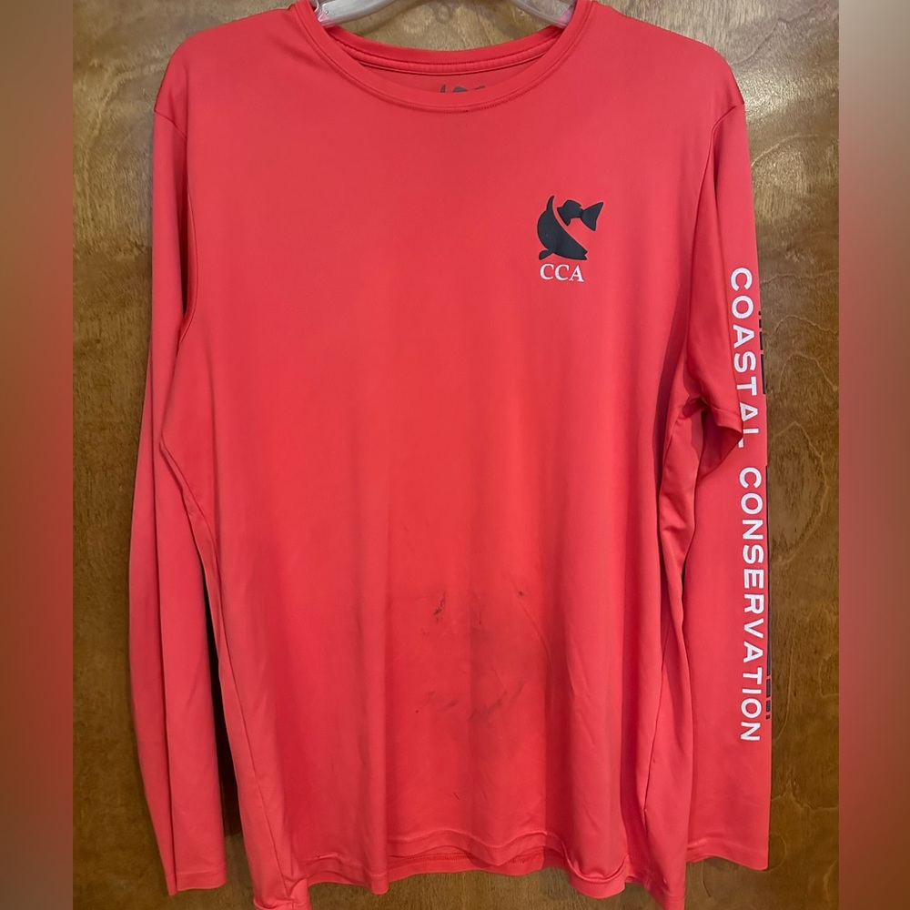 Coastal Conservation Long Sleeve Performance Tee. Unisex.